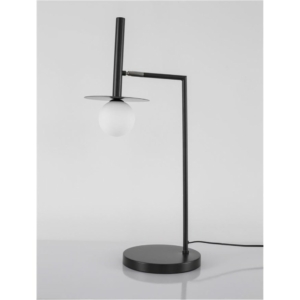 Kép 2/7 - Nova Luce Pielo asztali lámpa fekete