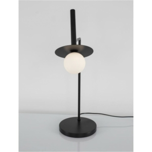 Kép 5/7 - Nova Luce Pielo asztali lámpa fekete