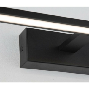 Kép 2/4 - Nova Luce Mondrian LED fürdőszobai fali lámpa fekete