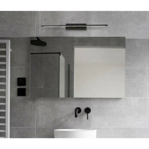 Kép 2/4 - Nova Luce Mondrian LED fürdőszobai fali lámpa fekete