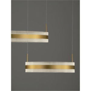 Kép 3/5 - Nova Luce Agos LED függesztett lámpa arany