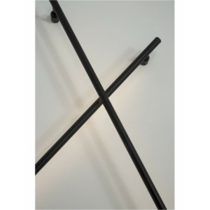 Kép 2/5 - Nova Luce Gropius LED falikar fekete