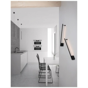 Kép 2/6 - Nova Luce Gropius LED falikar fekete