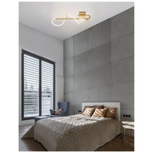 Kép 2/6 - Nova Luce Cerelia LED falikar arany