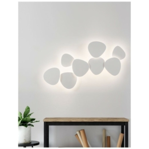 Kép 2/5 - Nova Luce Cronus LED fali lámpa fehér