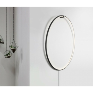 Kép 3/6 - Nova Luce Ring LED fali lámpa fekete