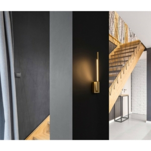 Kép 2/4 - Nova Luce Raccio LED fali lámpa arany (K)