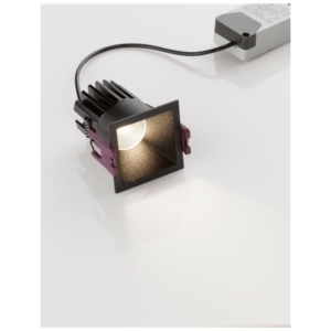 Kép 3/5 - Nova Luce Bree beépíthető fürdőszobai lámpa fekete