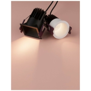 Kép 4/5 - Nova Luce Bree beépíthető fürdőszobai lámpa fekete