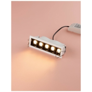 Kép 4/5 - Nova Luce Swan beépíthető fürdőszobai lámpa fehér