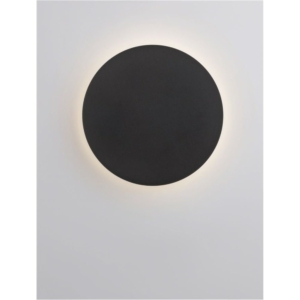 Kép 7/8 - Nova Luce Cyrcle LED fali lámpa fekete