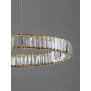 Kép 3/6 - Nova Luce Aurelia LED függesztett lámpa arany