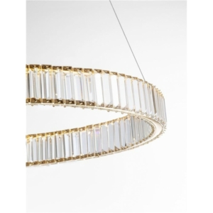 Kép 4/6 - Nova Luce Aurelia LED függesztett lámpa arany