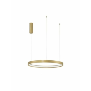 Kép 1/8 - Nova Luce Perrine LED függesztett lámpa matt arany