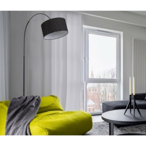 Kép 2/4 - Nova Luce Sama állólámpa fekete