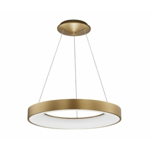Kép 1/4 - Nova Luce Rando Thin LED függeszték matt arany