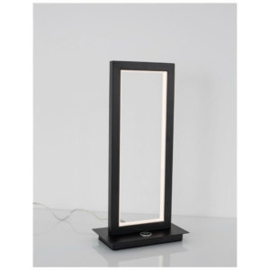 Kép 3/6 - Nova Luce Wenna LED asztali lámpa fekete