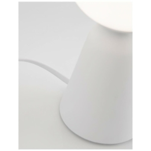 Kép 5/6 - Nova Luce Zero asztali lámpa fehér