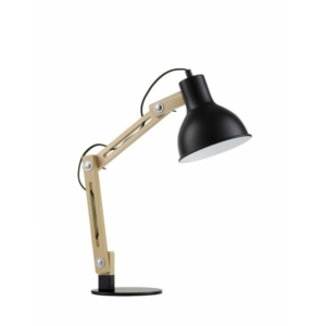 Kép 1/5 - Nova Luce Grou íróasztali lámpa fekete