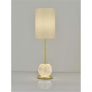 Kép 3/8 - Nova Luce Brillante LED asztali lámpa arany (K)