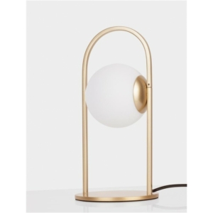 Kép 2/8 - Nova Luce Hook LED asztali lámpa arany