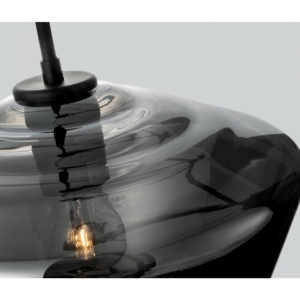 Kép 2/4 - Nova Luce Veiro függeszték füstszínű