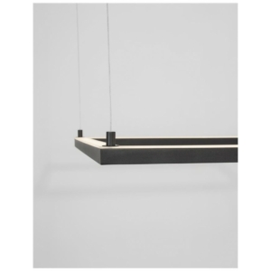Kép 5/7 - Nova Luce Eterna LED függesztett lámpa fekete