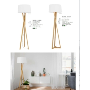 Kép 5/5 - Nova Luce Salino állólámpa ekrü