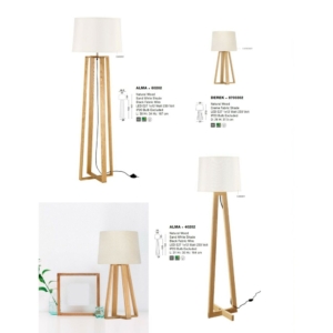 Kép 3/3 - Nova Luce Alma állólámpa fehér