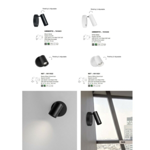 Kép 6/6 - Nova Luce Net spotlámpa fekete