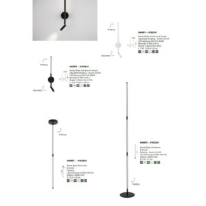 Kép 3/3 - Nova Luce Handy LED falikar fehér