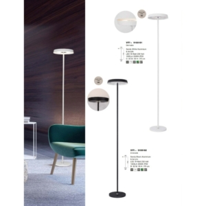Kép 6/6 - Nova Luce Viti LED állólámpa fekete