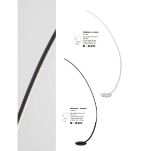 Kép 4/4 - Nova Luce Premium LED állólámpa fekete