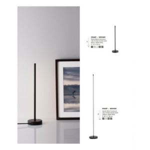 Kép 11/11 - Nova Luce Colby LED asztali lámpa fekete