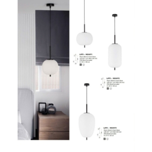 Kép 9/9 - Nova Luce Lato függeszték fehér