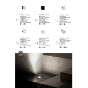 Kép 3/4 - Nova Luce Passaggio beépíthető lámpa fehér