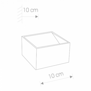 Kép 2/3 - Nowodvorski Lia LED fali lámpa fehér
