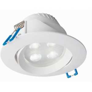 Kép 1/3 - Nowodvorski Eol LED fürdőszobai beépíthető lámpa fehér