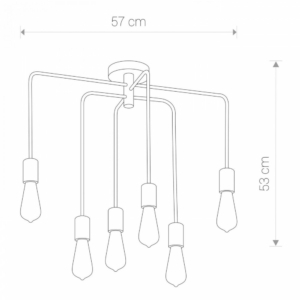 Kép 2/3 - Nowodvorski Axis függeszték fekete