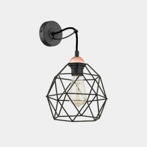 Kép 1/5 - TK Lighting Galaxy falikar fekete
