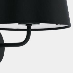 Kép 3/5 - TK Lighting Maja Gray falikar fekete