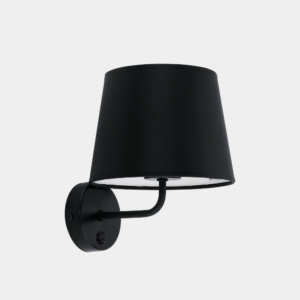 Kép 1/5 - TK Lighting Maja Gray falikar fekete
