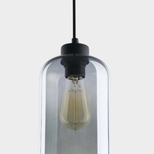 Kép 3/6 - TK Lighting Marco függeszték füstszínű