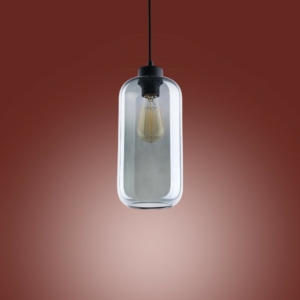 Kép 4/6 - TK Lighting Marco függeszték füstszínű
