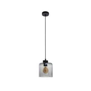 Kép 1/3 - TK Lighting Sintra függeszték füstszínű