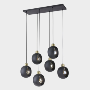 Kép 1/6 - TK Lighting Cyklop függeszték fekete
