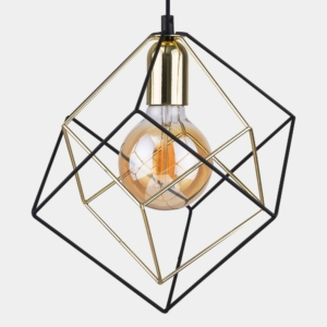 Kép 3/6 - TK Lighting Alambre függeszték fekete