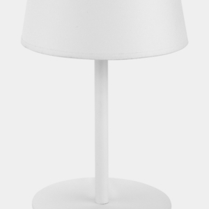 Kép 3/5 - TK Lighting Maja Gray asztali lámpa fehér