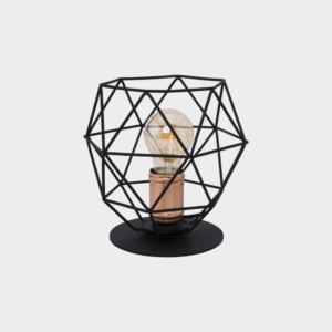 Kép 1/5 - TK Lighting Galaxy asztali lámpa fekete