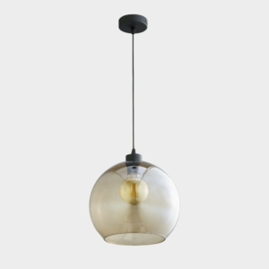 Kép 1/5 - TK Lighting Cubus függeszték barna